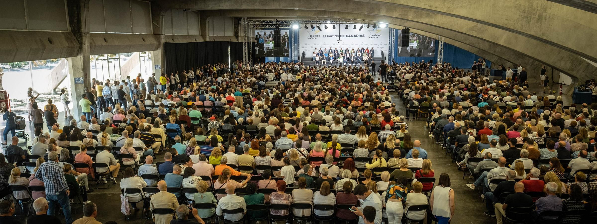 Candidaturas de Coalición Canaria en Tenerife.