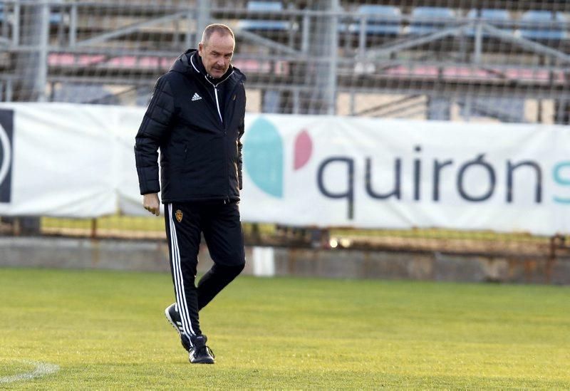 Entrenamiento del 15 de noviembre del Real Zaragoza