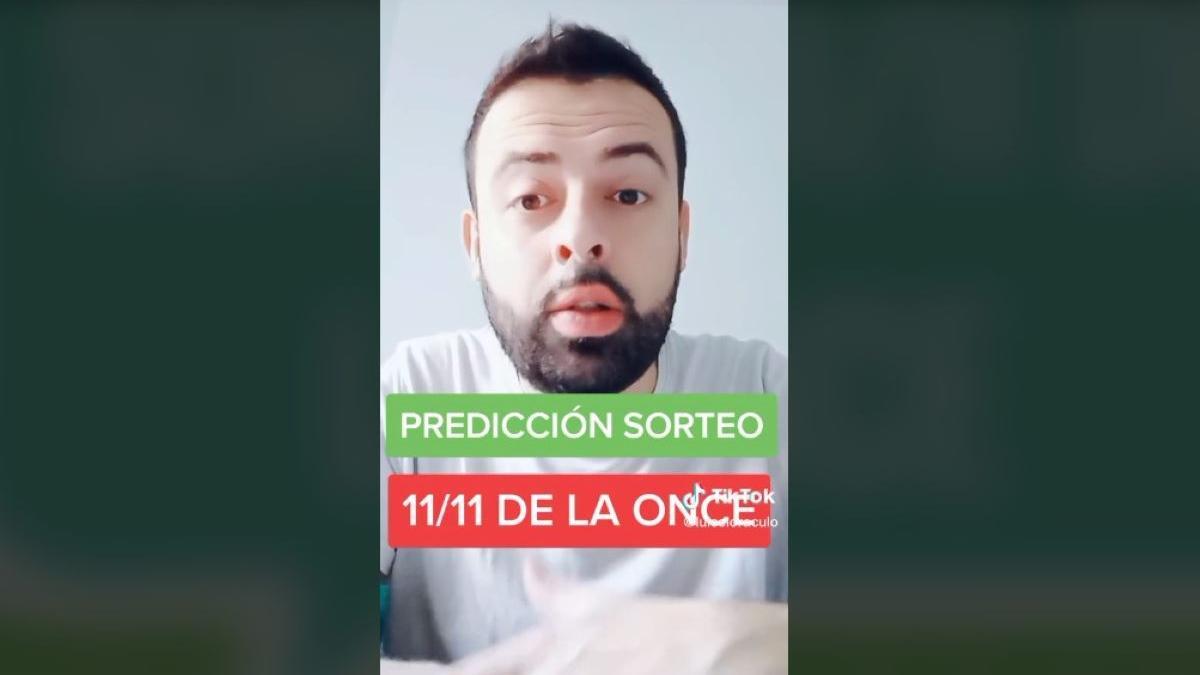 Luis El Oráculo en el momento de su visión.