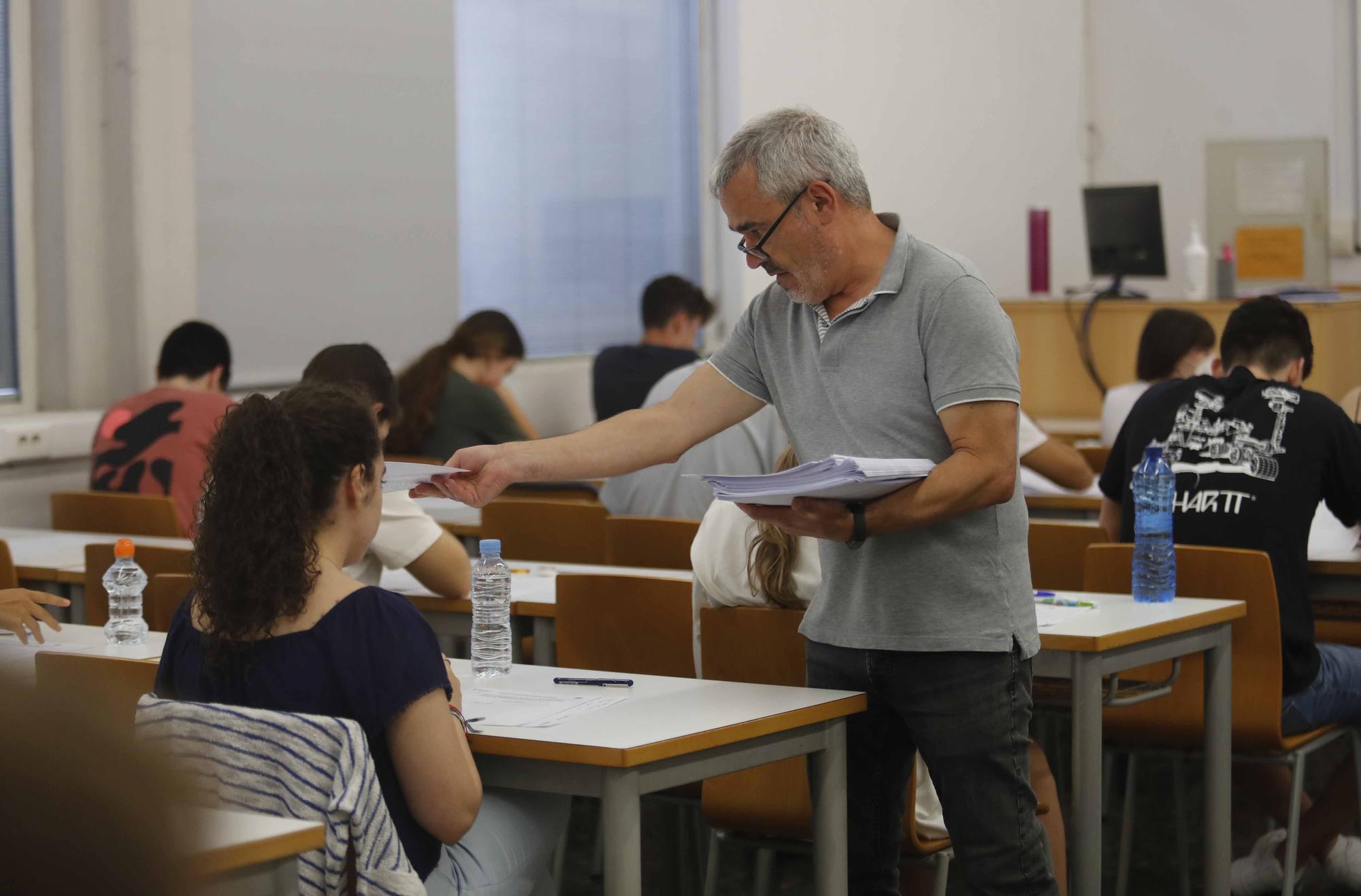 PAU 2022 en la Comunitat Valenciana: comienzan los exámenes de selectividad.