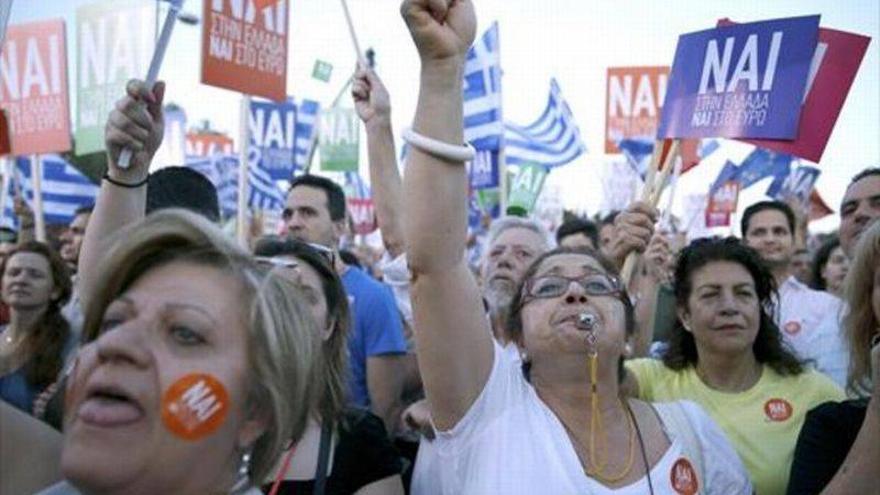 Grecia se acerca al referéndum inmersa en una división total