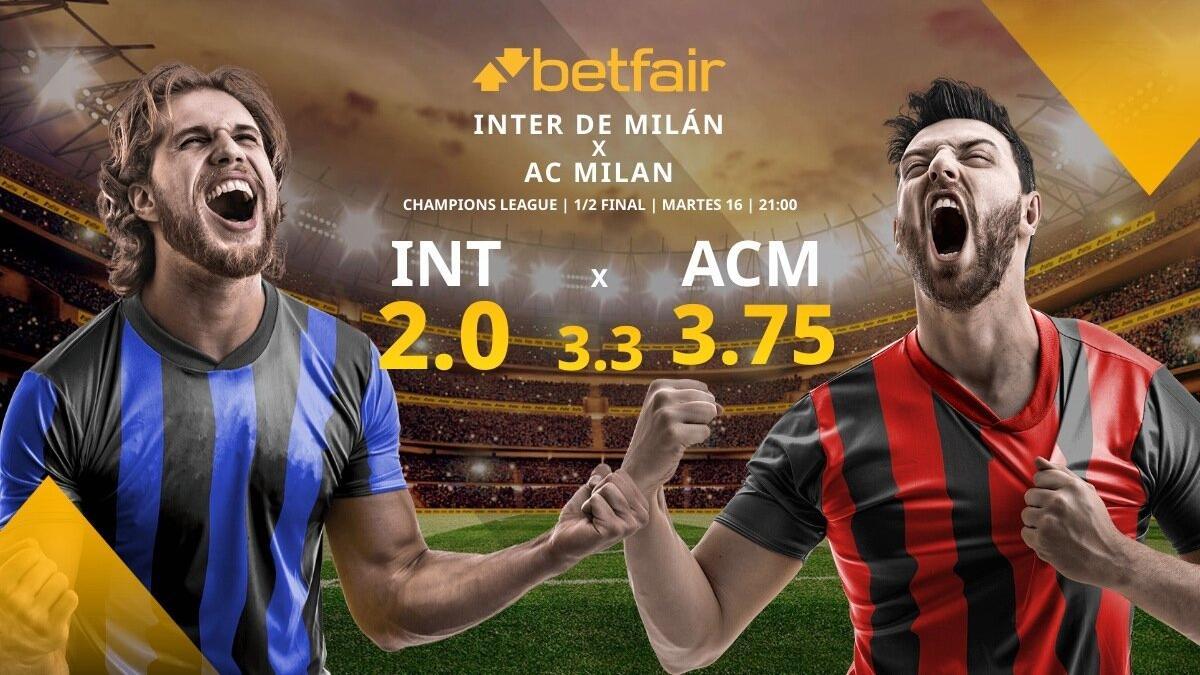 Inter de Milán vs. AC Milan: alineaciones, horario, TV, estadísticas y pronósticos