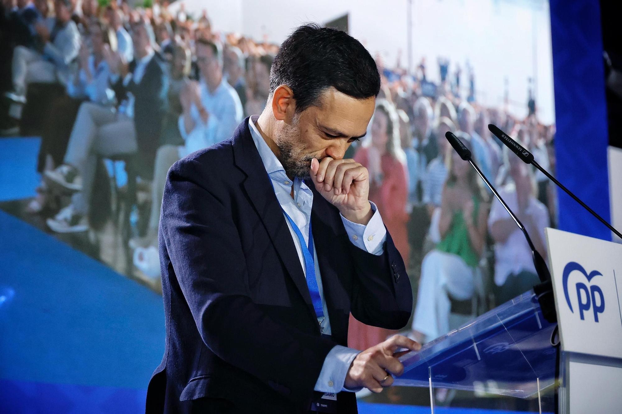 X Congreso Insular del Partido Popular, donde Lope Afonso ha sido elegido como presidente de los populares en Tenerife
