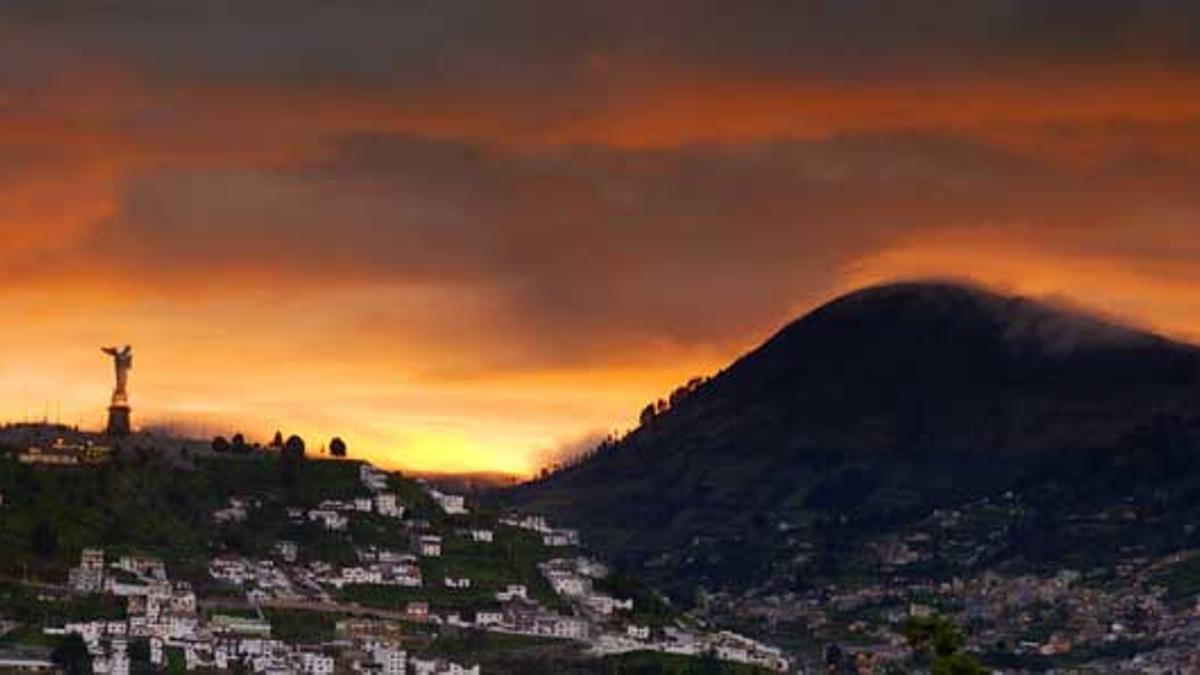 Quito desde el cielo