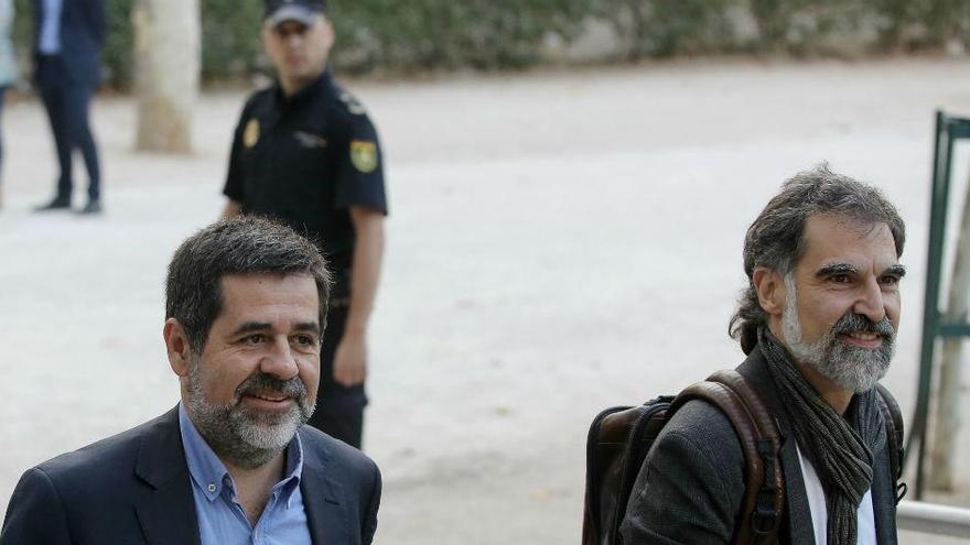 La jueza decreta prisión sin fianza para Sànchez y Cuixart