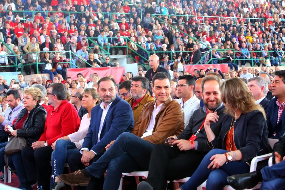 Acto de Pedro Sánchez en Burjassot