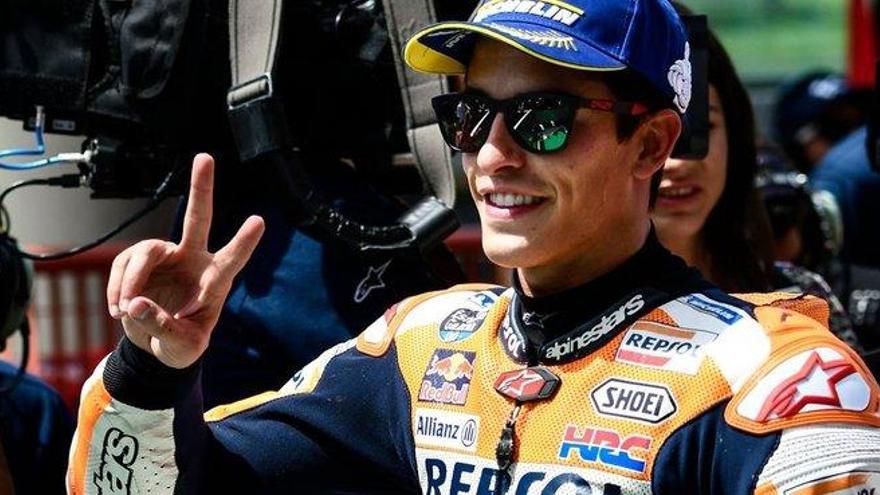 Márquez maltrata a los italianos en Mugello