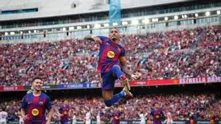 El 1x1 del Barça - Sevilla al descanso