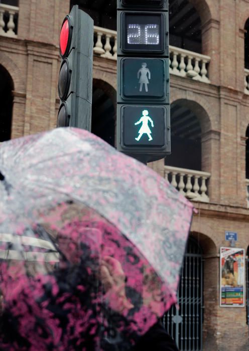 El semáforo de la calle Xàtiva