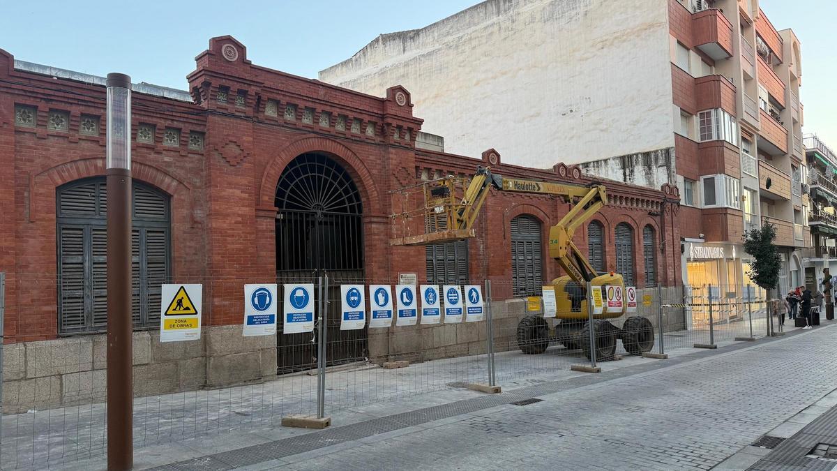 Las obras para transformar el histórico inmueble toman impulso.