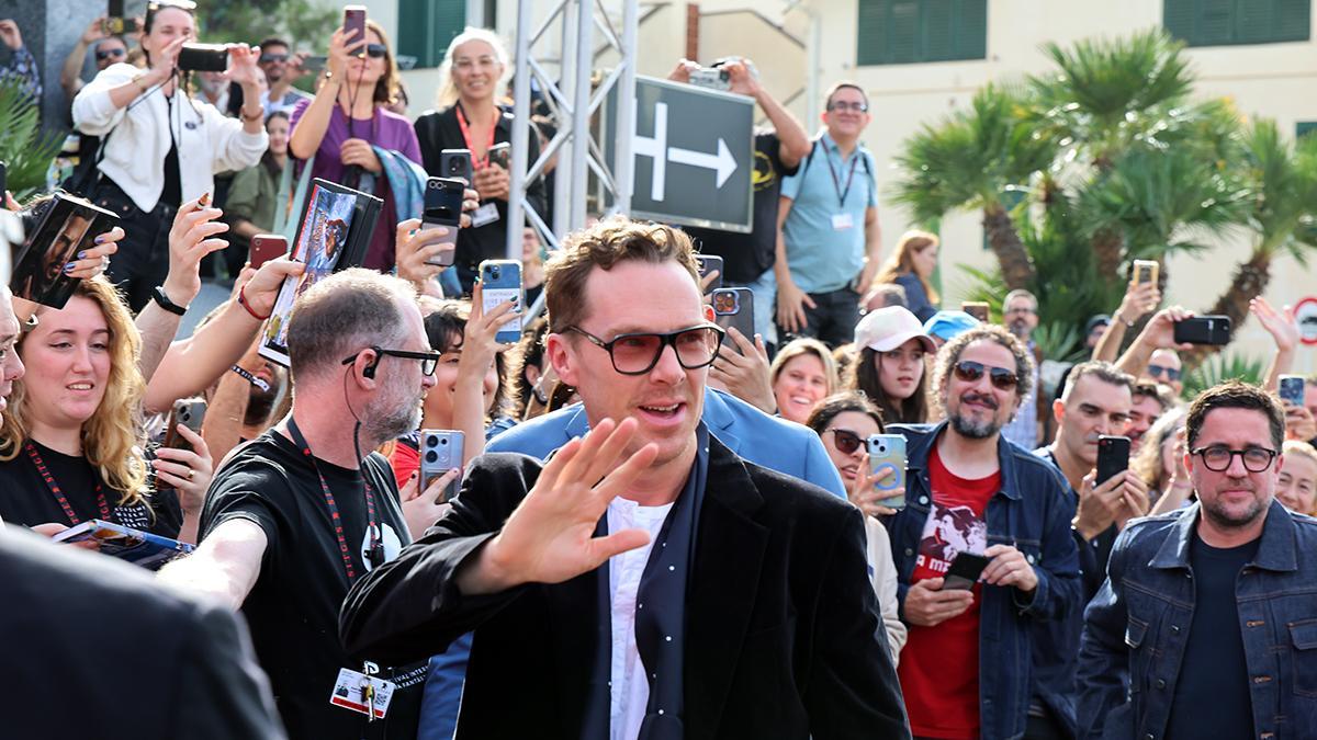 El actor Benedict Cumberbatch ovacionado en Sitges