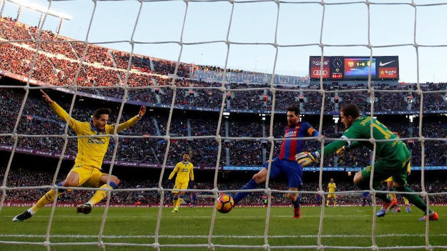 Imagen del Barça-UD de la pasada temporada.