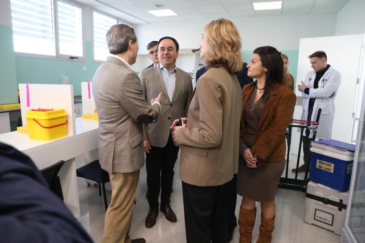 El presidente de la Generalitat, Juanfran Pérez Llorca, este lunes en Benidorm.