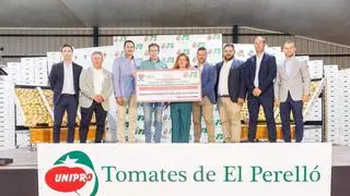 La subasta solidaria del tomate de El Perelló se convierte en donación directa a los afectados por la dana