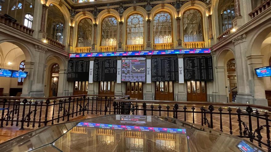 Palacio de la Bolsa de Madrid.