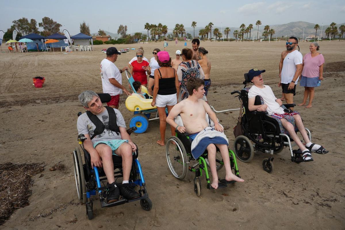 Jornada Mediterráneo Accesible en la playa de Castelló