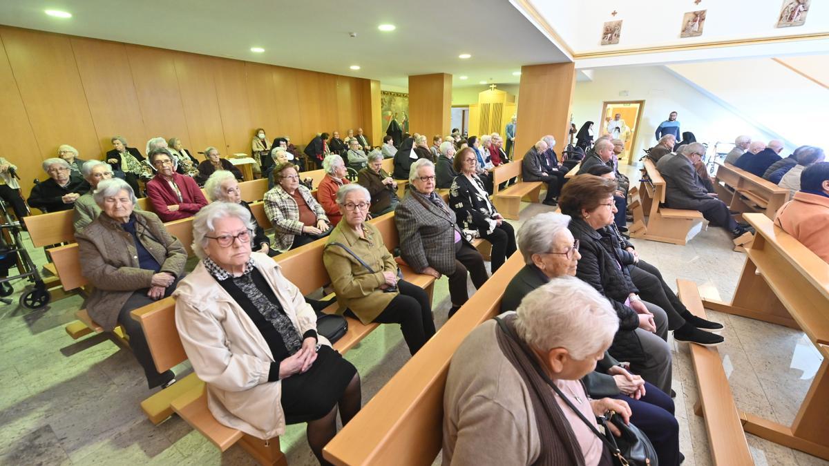 Eucaristía en conmemoración del 150 aniversario de la congregación de las Hermanitas de los Ancianos Desamparados