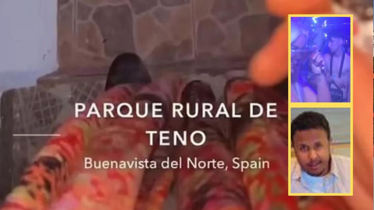 La última imagen de Jay Slater en Snapchat, una de las últimas de fiesta y Ayub Qassim