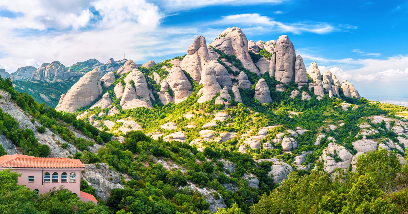 Montañas de Montserrat, Barcelona.