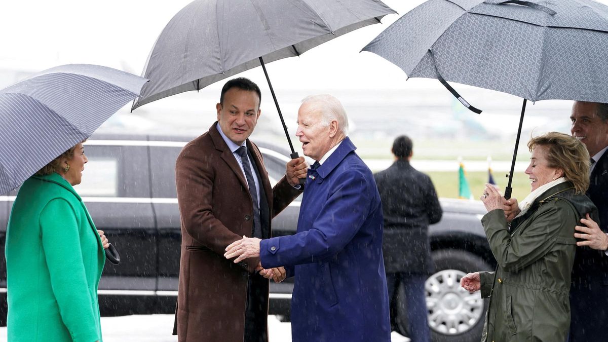 Joe Biden, presidente de Estados Unidos, visita Irlanda.