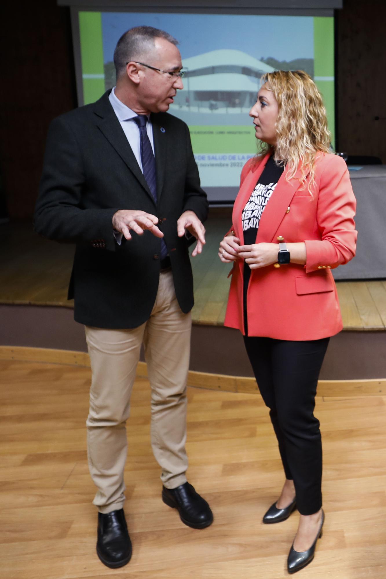 La presentación del centro de Salud de Lena, en imágenes.