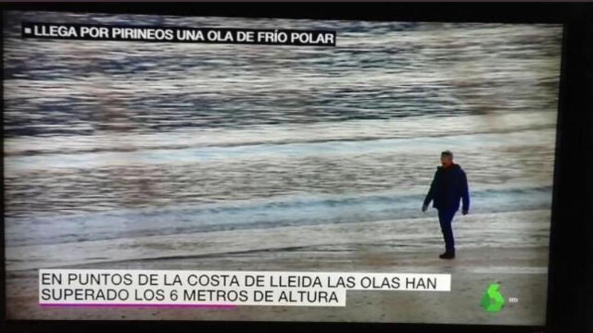 Lleida tiene playa. según La Sexta