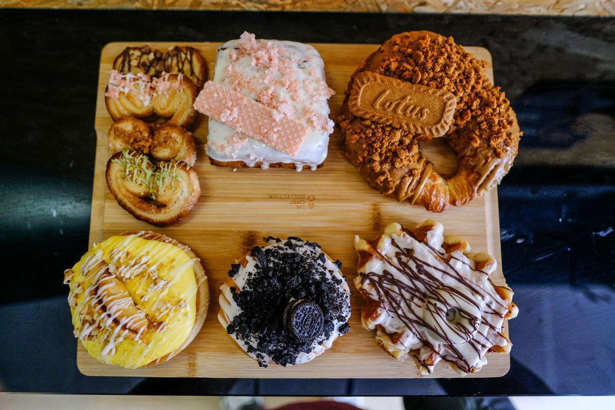 Palmeritas, gofres, rolls, croissants y creaciones de Marvai