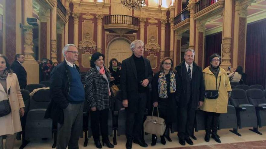 Visita de arquitectos al Instituto Otero Pedrayo