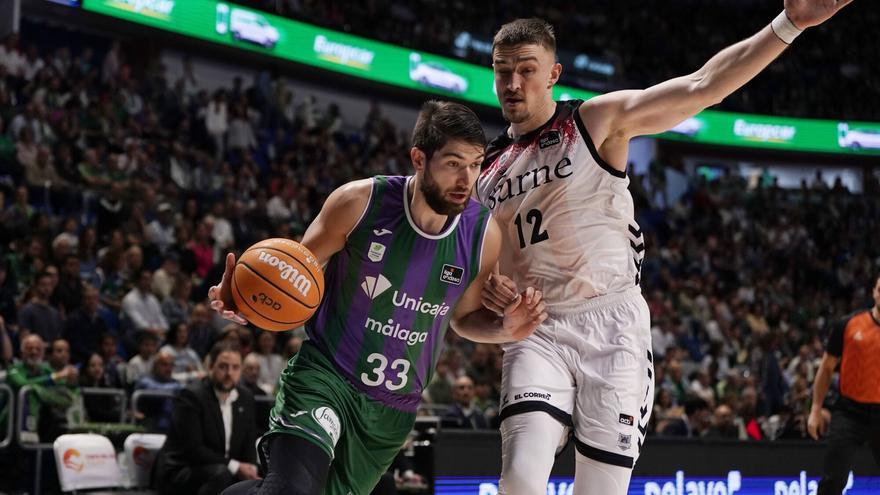Las estadísticas del Unicaja-Bilbao Basket
