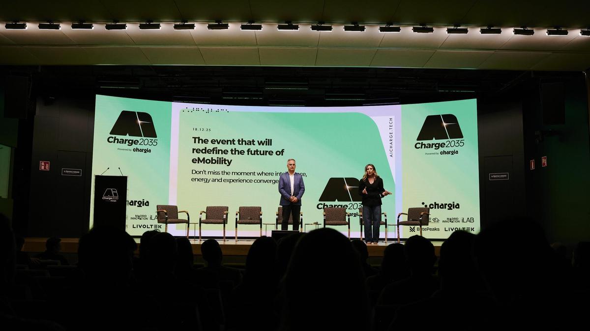Imagen del evento AI Charge 2035, powered by Chargia celebrado en Madrid