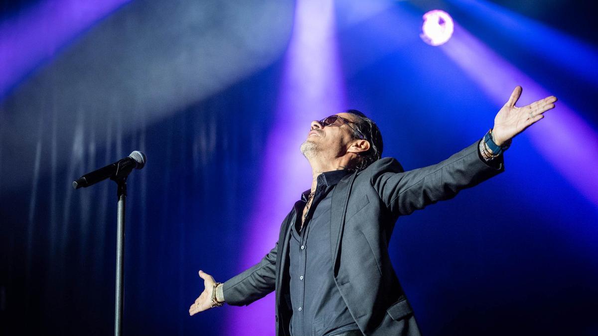 Concierto de Marc Anthony en Santa Cruz de Tenerife