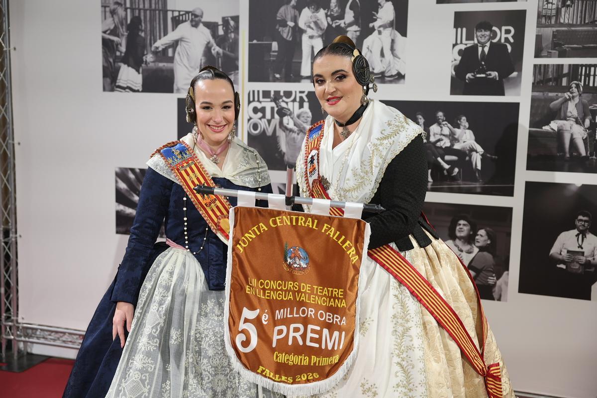 Los ganadores del Teatre Faller 2026 Los ganadores del Teatre Faller 2026