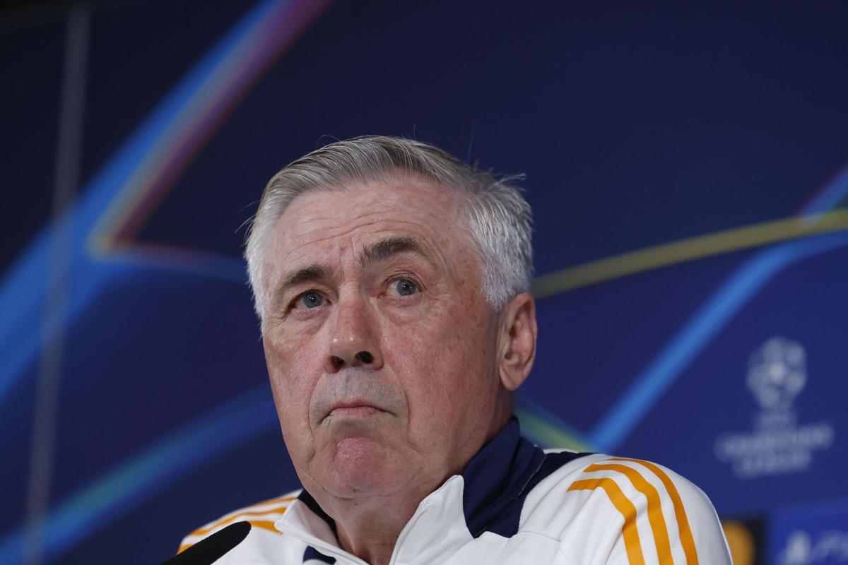 Carlo Ancelotti, entrenador del Real Madrid.