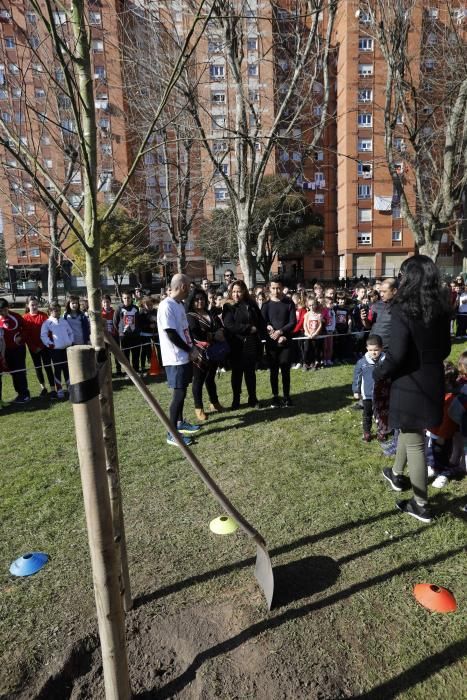 Homenaje a Thiago Guamán en el colegio Atalía