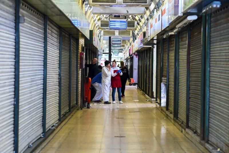 Último día en el Mercado Central antes del traslado