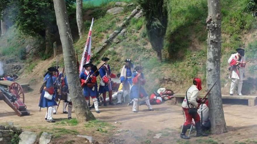 Arbúcies celebra la recreació del Combat de 1714