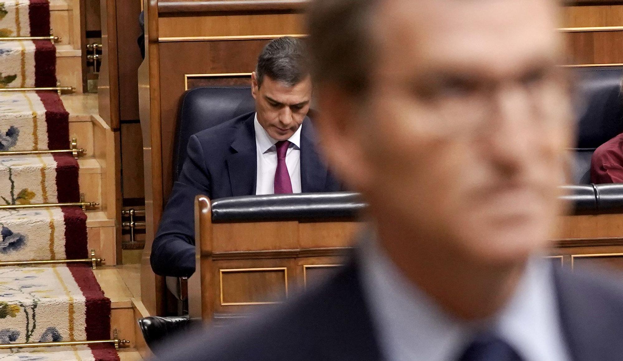 Comparecendia de Pedro Sánchez y sesión de control al Gobierno en el Congreso, en imágenes