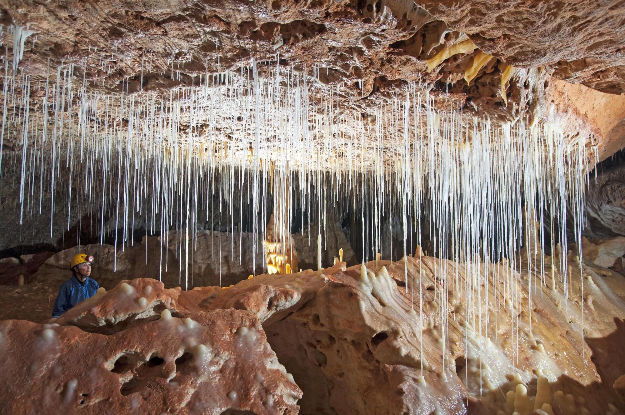 La cueva del Pas de Vallgornera, la 'Catedral' subterránea de Mallorca, en imágenes