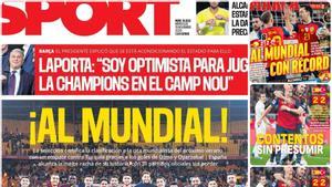 Las portadas de la prensa deportiva de hoy