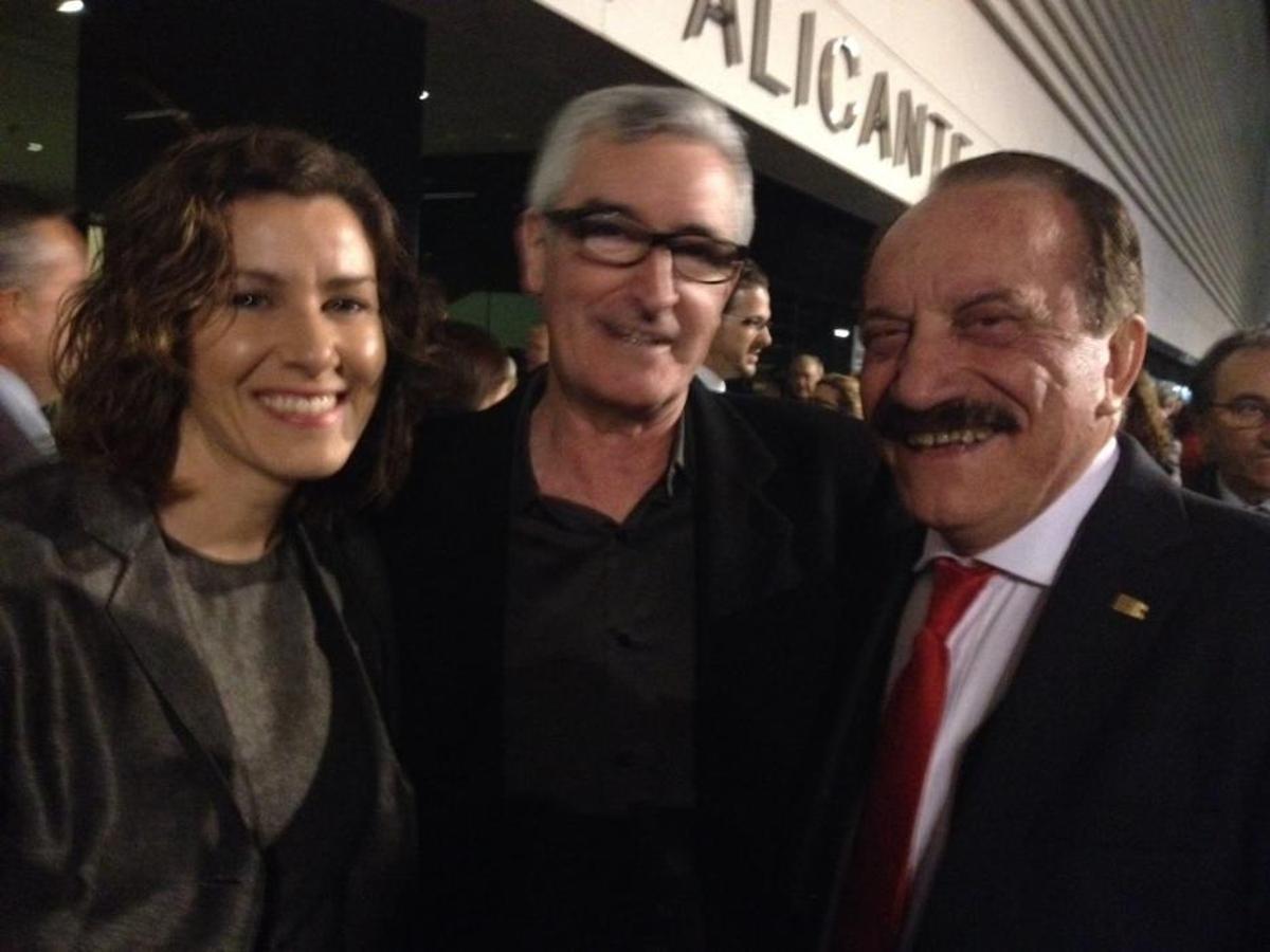 Sandra Vázquez, Luis Ivars y Roberto Pérez-Guerras