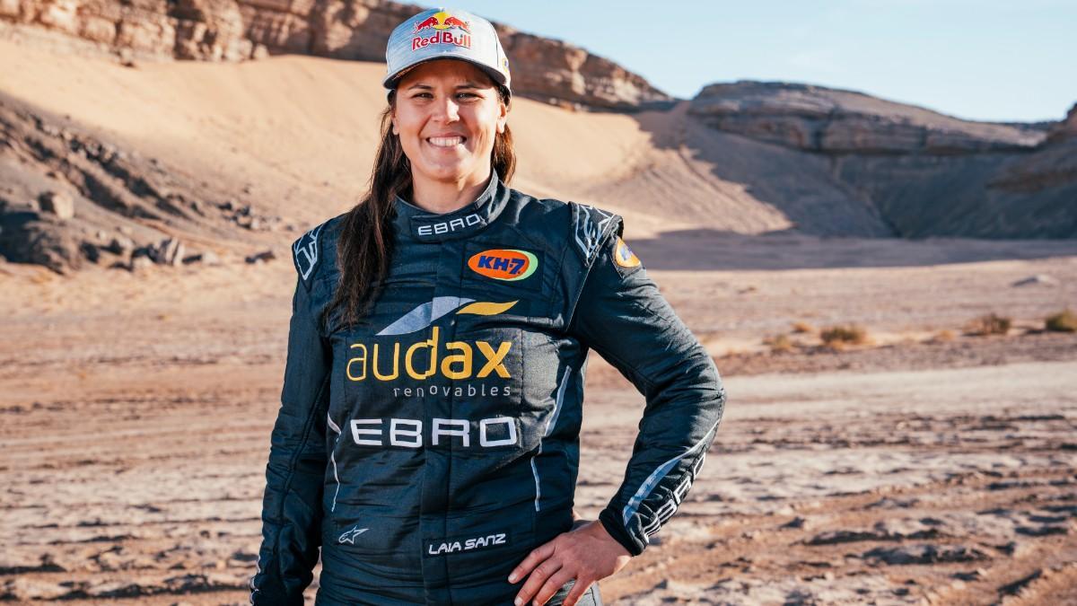 Laia Sanz compitió en el Dakar 2026 con Ebro