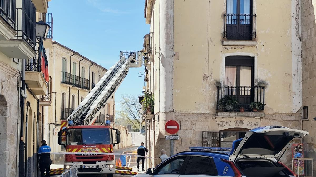 Despredimientos en la calle Puente