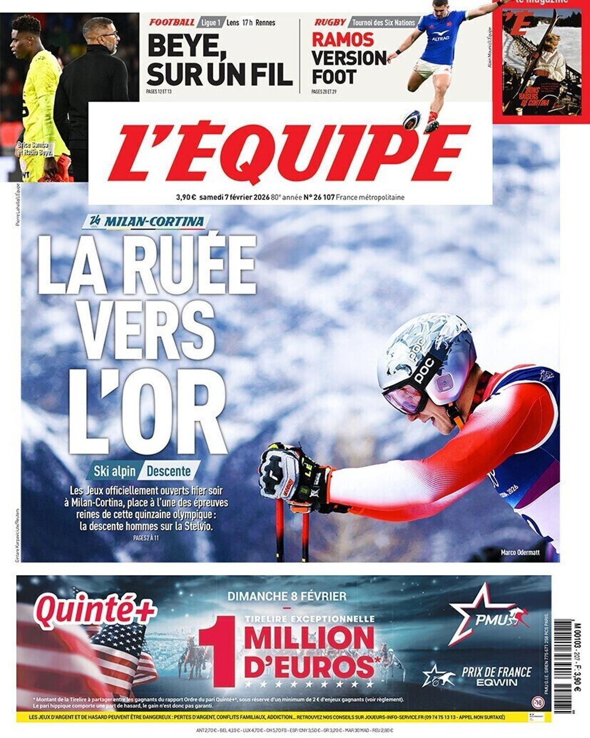 Las portadas de la prensa deportiva de hoy