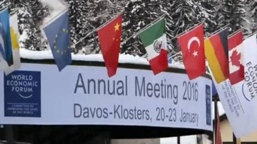 El fantasma de la recesión amedrenta Davos