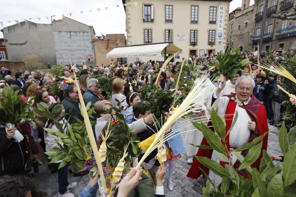 Procesión de la Borriquilla en Gijón