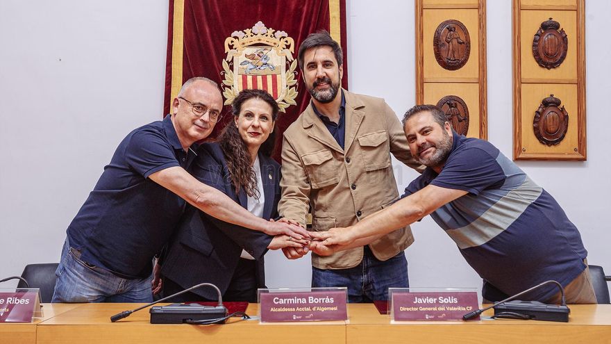 El Valencia CF y la Fundació VCF reconstruirán l’Estadi Municipal de Algemesí