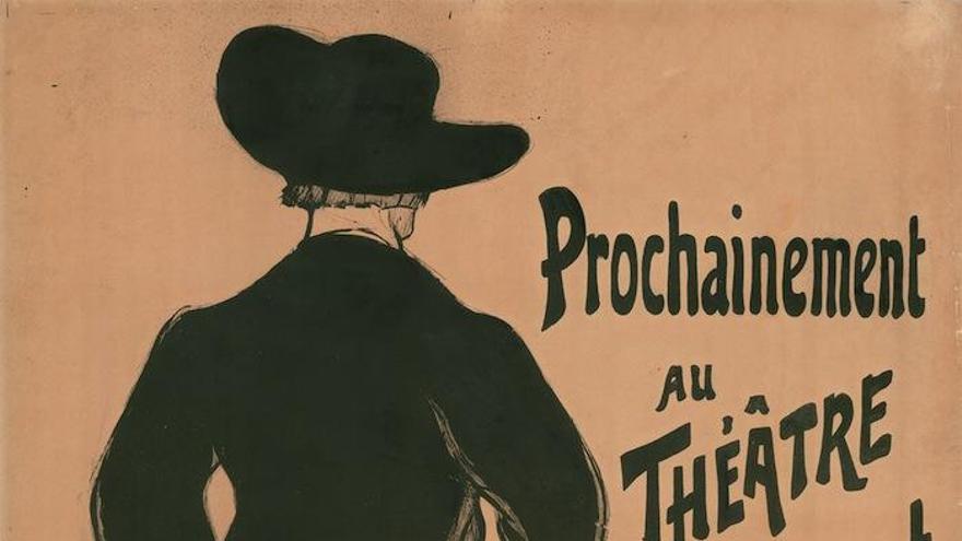 &#039;Aristide Bruant dans son Cabaret&#039;, 1893, de Toulouse-Lautrec  © Colección José Luis Rupérez.