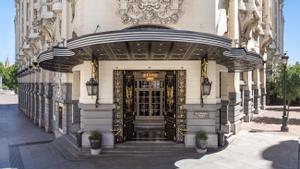 Entrada principal (no por mucho tiempo) del Westin Palace.