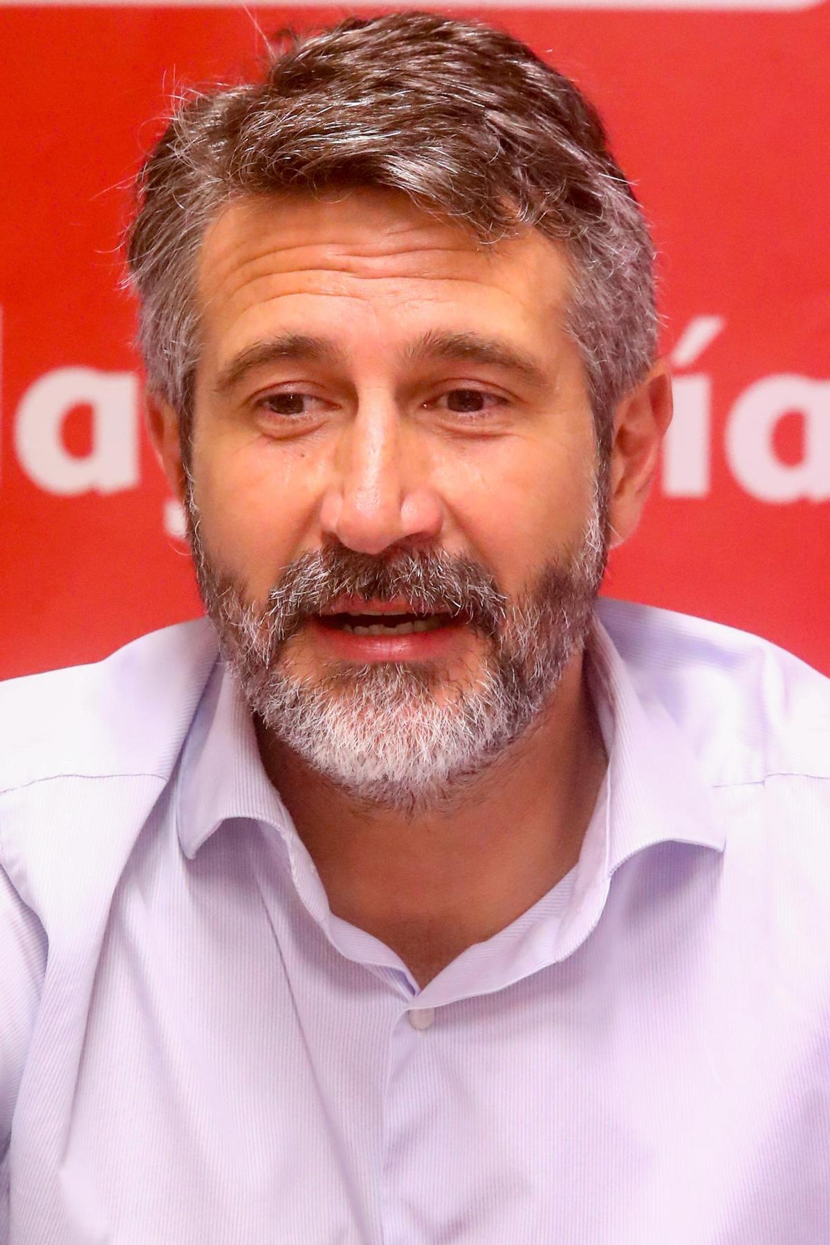 Alberto Varela, ayer.