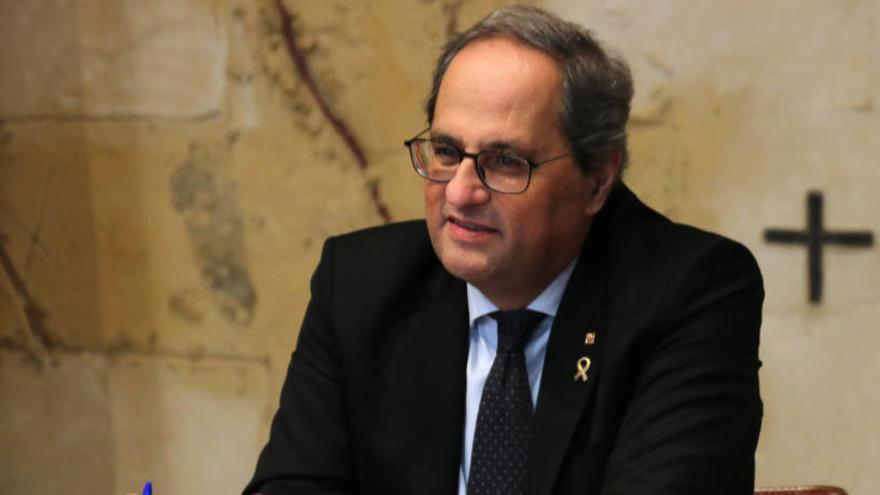 El President del Govern, Quim Torra